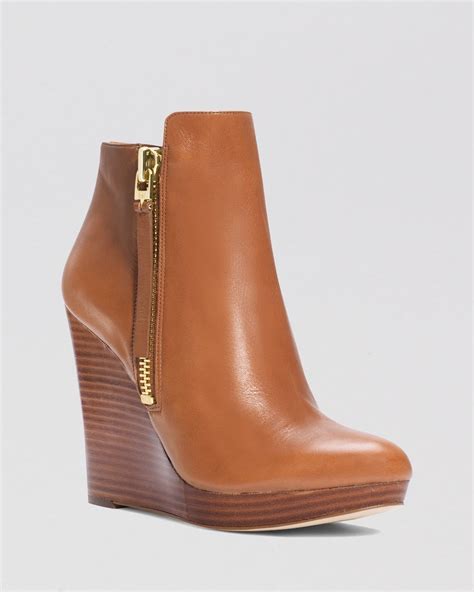 michael kors clara wedge boot|zappos Michael Kors boots.